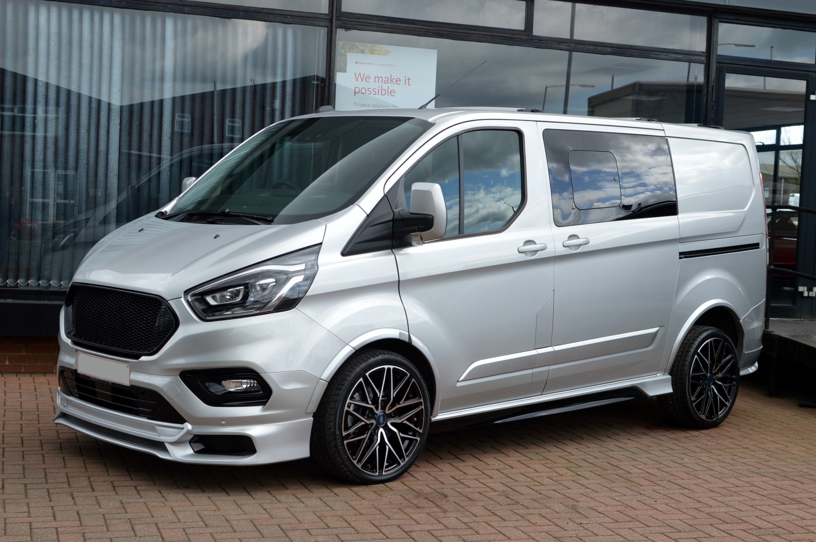 Transit Custom body kit at J&F